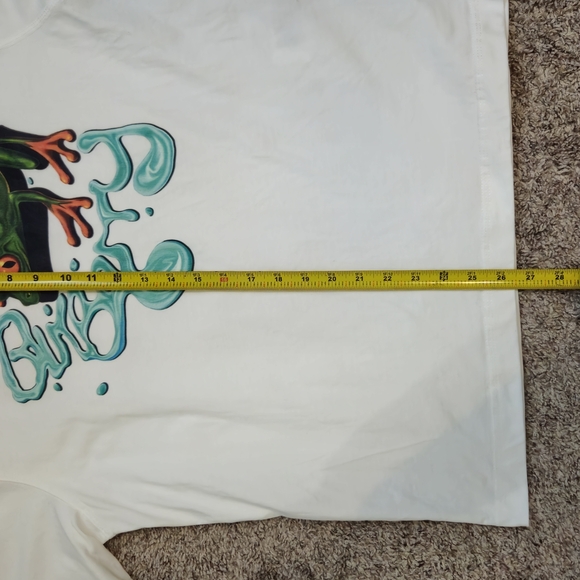 Burberry White Frog Graphic T-Shirt - Picture 5 of 7